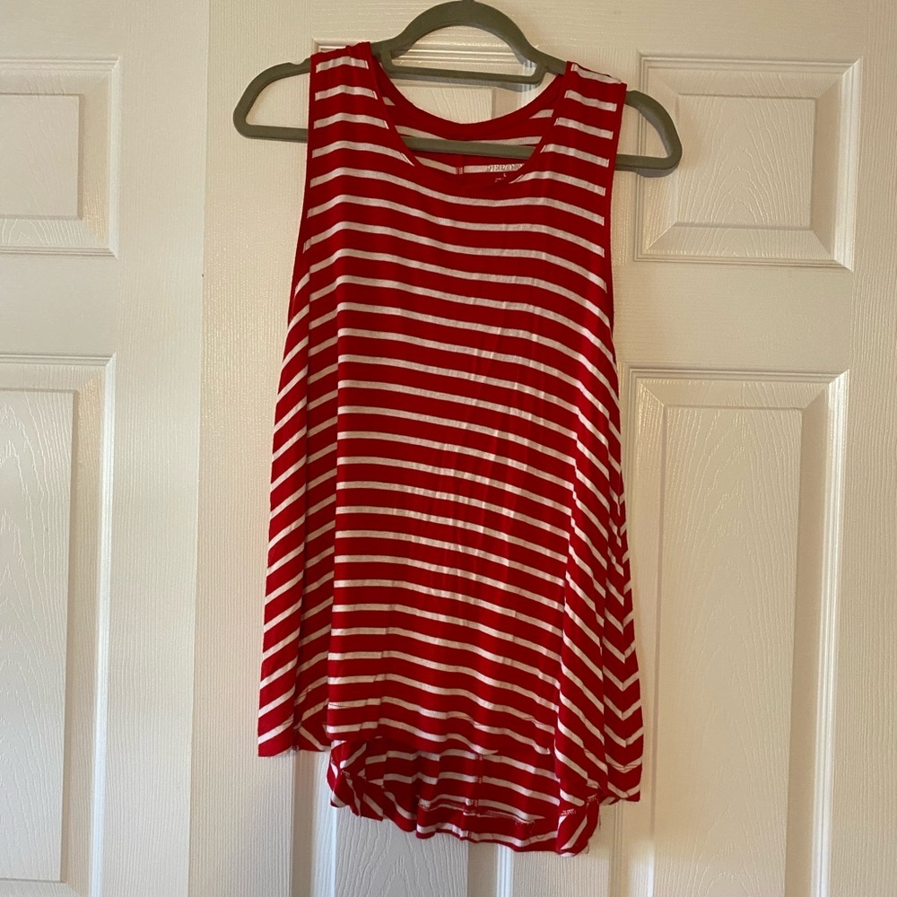 Merona striped tank top